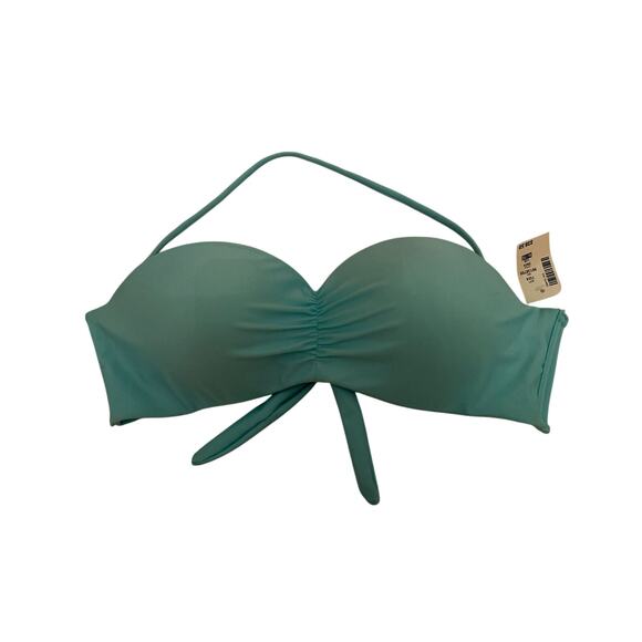 AEROPOSTALE Swim Bikini Top XL Blue Padded NWT Live Love Dream - Picture 1 of 4